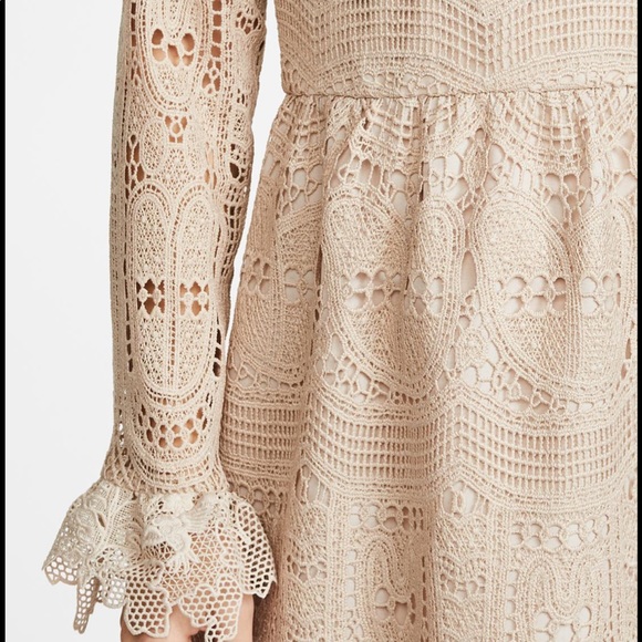 Anna Sui Cupid’s Cloud and Scallop Lace dress 0 - Picture 7 of 8